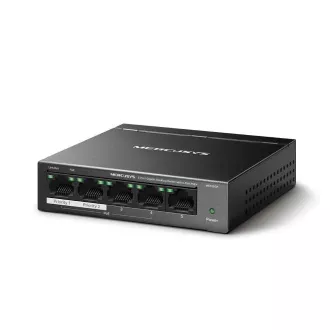 MERCUSYS Switch MS105GP (5xGbE, 4xPoE , 65W, lüfterlos) MERCUSYS Switch MS105GP (5xGbE, 4xPoE , 65W, lüfterlos)