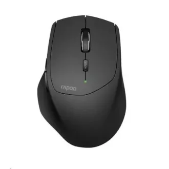 RAPOO Maus MT550 Wireless Laser, Multimode: 2,4 GHz, Bluetooth 3.0 & 4.0, Schwarz