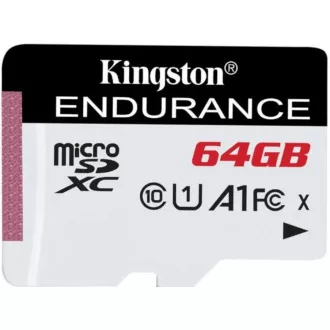 Kingston 64GB microSD XC High Endurance, 95R Klasse 10 UHS-I U1 Kingston 64GB microSD XC High Endurance, 95R Klasse 10 UHS-I U1