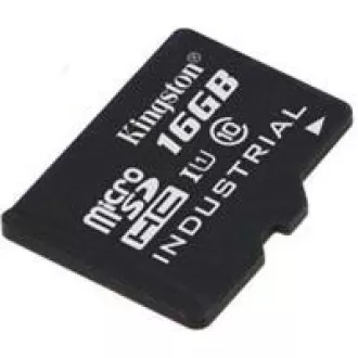 Kingston 16 GB microSDHC Industrial C10 A1 pSLC-Karte Einzelpackung Kingston 16 GB microSDHC Industrial C10 A1 pSLC-Karte Einzelpackung