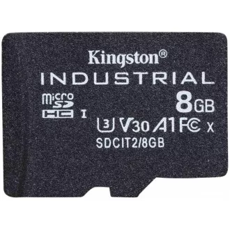 Kingston 8GB microSDHC Industrial C10 A1 pSLC-Karte Einzelpackung