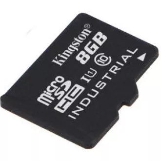 Kingston 8GB microSDHC Industrial C10 A1 pSLC-Karte Einzelpackung