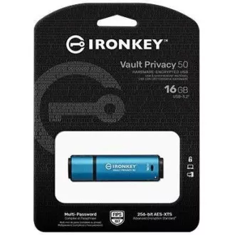 Kingston 16GB IronKey Vault Privacy 50 AES-256 verschlüsselt, FIPS 197 Kingston 16GB IronKey Vault Privacy 50 AES-256 verschlüsselt, FIPS 197