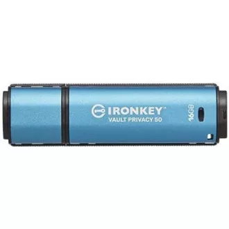 Kingston 16GB IronKey Vault Privacy 50 AES-256 verschlüsselt, FIPS 197 Kingston 16GB IronKey Vault Privacy 50 AES-256 verschlüsselt, FIPS 197