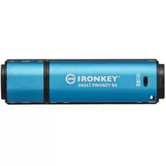 Kingston Flash Disk IronKey 32GB Vault Privacy 50 AES-256 verschlüsselt, FIPS 197 Kingston Flash Disk IronKey 32GB Vault Privacy 50 AES-256 verschlüsselt, FIPS 197