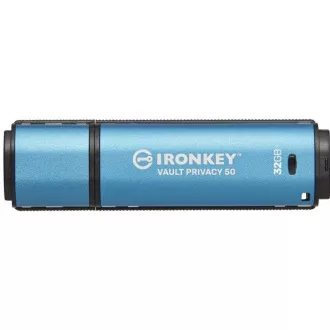Kingston Flash Disk IronKey 32GB Vault Privacy 50 AES-256 verschlüsselt, FIPS 197 Kingston Flash Disk IronKey 32GB Vault Privacy 50 AES-256 verschlüsselt, FIPS 197