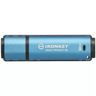 Kingston Flash Disk IronKey 32GB Vault Privacy 50 AES-256 verschlüsselt, FIPS 197 Kingston Flash Disk IronKey 32GB Vault Privacy 50 AES-256 verschlüsselt, FIPS 197