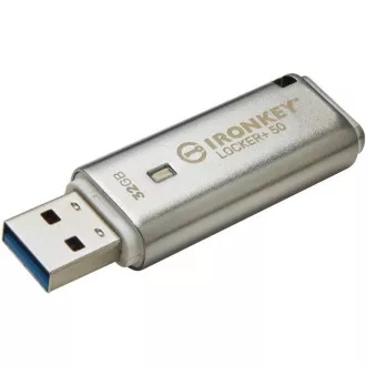 Kingston 32GB IKLP50 IronKey Locker 50 AES USB, mit 256bit Verschlüsselung Kingston 32GB IKLP50 IronKey Locker 50 AES USB, mit 256bit Verschlüsselung