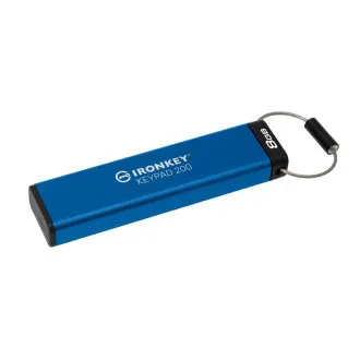 Kingston Flash Disk IronKey 8GB Keypad 200 verschlüsselter USB-Stick Kingston Flash Disk IronKey 8GB Keypad 200 verschlüsselter USB-Stick