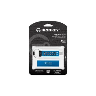 Kingston Flash Disk IronKey 8GB Keypad 200 verschlüsselter USB-Stick Kingston Flash Disk IronKey 8GB Keypad 200 verschlüsselter USB-Stick