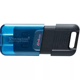 Kingston Flash-Disk 64GB DataTraveler DT80 M (USB-C 3.2 Gen 1) Kingston Flash-Disk 64GB DataTraveler DT80 M (USB-C 3.2 Gen 1)
