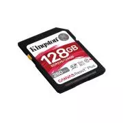 Kingston SDXC 128GB Canvas React Plus, UHS-II, U3, V60, R:280/W:100MB/s