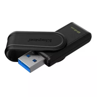 Kingston Flash Drive 64GB USB3.2 Gen 1 DataTraveler Exodia S (Schwarz)