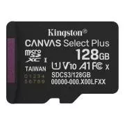 Kingston MicroSDXC 128GB Canvas Select Plus, U1, V10, A1