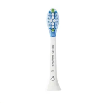Philips HX9044/17 Sonicare C3 Premium Plaque Control, Ersatzköpfe, Standardgröße, 4 Stück, zum Aufstecken, weiß