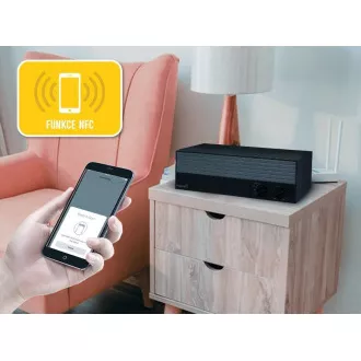 Orava PEGASUS 1 Lautsprecher, 22,5 W, Subwoofer, WiFi, Bluetooth, AUX-Eingang, Multiroom-System, schwarz