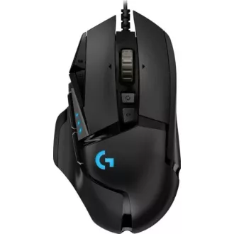 Logitech G502 Hero Gaming-Maus, USB, Kabelgebunden, 16000 DPI, Schwarz Logitech G502 Hero Gaming-Maus, USB, Kabelgebunden, 16000 DPI, Schwarz