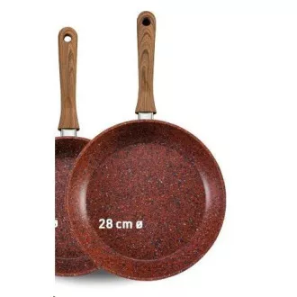 Livington Pfanne aus Kupfer und Stein 28 cm Livington Pfanne aus Kupfer und Stein 28 cm