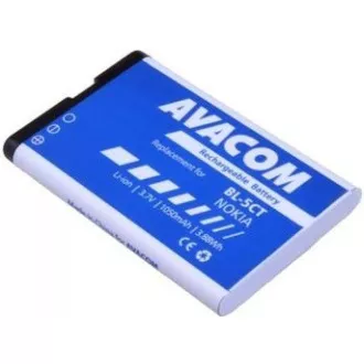 AVACOM Handyakku Nokia 6303, 6730, C5, Li-Ion 3, 7V 1050mAh (Ersatz BL-5CT)