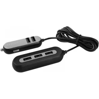AVACOM CarHUB KFZ-Ladegerät 5x USB-Ausgang, schwarz AVACOM CarHUB KFZ-Ladegerät 5x USB-Ausgang, schwarz