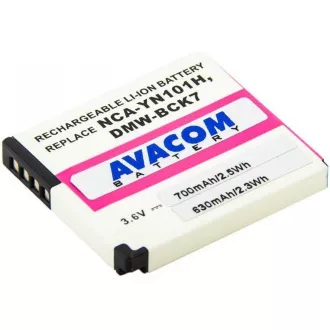 AVACOM Akku für Panasonic DMW-BCK7 Li-Ion 3.6V 700mAh 2.5Wh AVACOM Akku für Panasonic DMW-BCK7 Li-Ion 3.6V 700mAh 2.5Wh