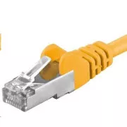 PREMIUMCORD Patchkabel CAT6a S-FTP, RJ45-RJ45, AWG 26/7 3m gelb