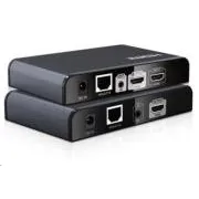 PREMIUMCORD HDMI Extender auf 120m über LAN, über IP, HDBitT, lokaler HDMI Ausgang
