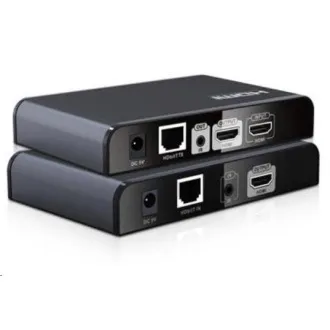 PREMIUMCORD HDMI Extender auf 120m über LAN, über IP, HDBitT, lokaler HDMI Ausgang