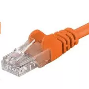 PREMIUMCORD Patchkabel UTP RJ45-RJ45 CAT5e 0,25m orange