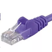 PREMIUMCORD Patchkabel UTP RJ45-RJ45 CAT5e 0,25m lila