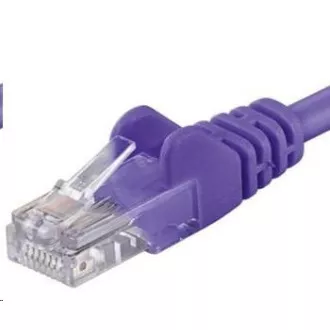 PREMIUMCORD Patchkabel UTP RJ45-RJ45 CAT5e 0,25m lila