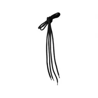 Schnürsenkel rund, 130 cm, schwarz Schnürsenkel rund, 130 cm, schwarz