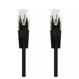 C-TECH Patchkabel Cat5e, UTP, schwarz, 2m