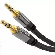 PREMIUMCORD Kabel, Klinke 3,5mm - Klinke 3,5mm M/M 1, 5m