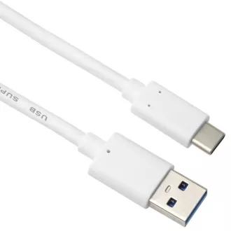 PremiumCord USB-C auf USB 3.0 A (USB 3.2 Generation 2, 3A, 10Gbit/s) 3m, weiß