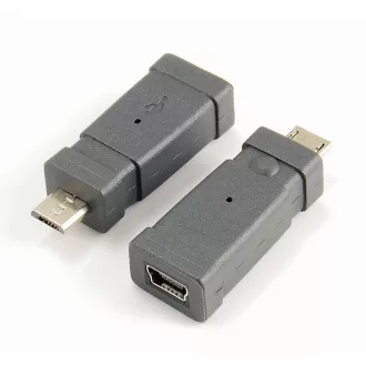PremiumCord USB-Adapter Mini 5 PIN/Buchse - Micro USB/Stecker PremiumCord USB-Adapter Mini 5 PIN/Buchse - Micro USB/Stecker