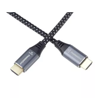PREMIUMCORD HDMI 2.1 High Speed   Ethernet Kabel 8K@60Hz, vergoldete Stecker, 0, 5m
