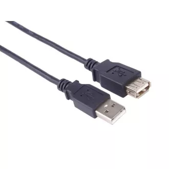 PremiumCord USB 2.0 Verlängerungskabel, A-A, 0, 5m, schwarz PremiumCord USB 2.0 Verlängerungskabel, A-A, 0, 5m, schwarz