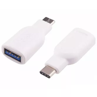 PremiumCord Adapter USB 3.1 Stecker C - USB 3.0 A (M/F), OTG, weiß PremiumCord Adapter USB 3.1 Stecker C - USB 3.0 A (M/F), OTG, weiß