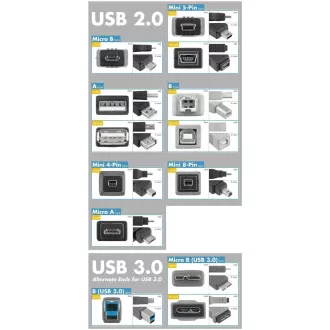 PremiumCord Adapter USB 3.1 Stecker C - USB 3.0 A (M/F), OTG, weiß PremiumCord Adapter USB 3.1 Stecker C - USB 3.0 A (M/F), OTG, weiß