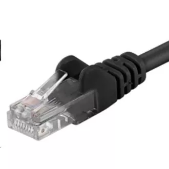 PremiumCord Patchkabel UTP RJ45-RJ45 CAT6 0,25m schwarz