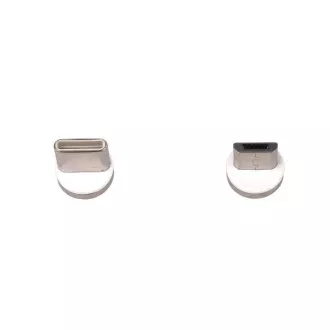 PremiumCord Magnetic micro USB und USB-C Lade- und Datenkabel, 1m, silber PremiumCord Magnetic micro USB und USB-C Lade- und Datenkabel, 1m, silber