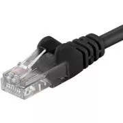 PremiumCord Patchkabel UTP RJ45-RJ45 CAT6 1, 5m schwarz