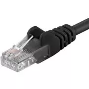 PremiumCord Patchkabel UTP RJ45-RJ45 CAT6 5m schwarz