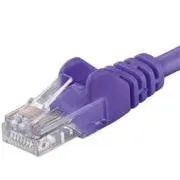 PremiumCord Patchkabel UTP RJ45-RJ45 CAT6 7m lila