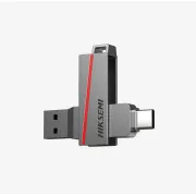 HIKSEMI Flash-Disk 64GB Dual, USB 3.2 (R:30-150 MB/s, W:15-45 MB/s)