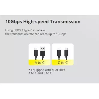 HIKSEMI Externe Box MDS1, M.2 SATA NVMe-Gehäuse, bis zu 2280, Schwarz HIKSEMI Externe Box MDS1, M.2 SATA NVMe-Gehäuse, bis zu 2280, Schwarz