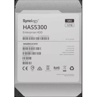 Synology 3, 5" HDD HAS5300-12T (NAS) (12TB, SAS, 7200 RPM, 256MB)