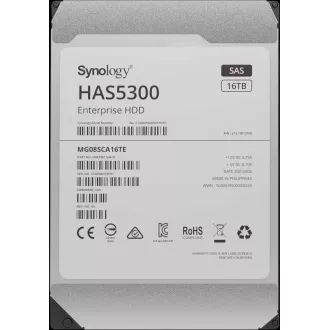 Synology 3, 5" HDD HAS5300-16T (NAS) (16TB, SAS, 7200 RPM, 512MB) Synology 3, 5" HDD HAS5300-16T (NAS) (16TB, SAS, 7200 RPM, 512MB)