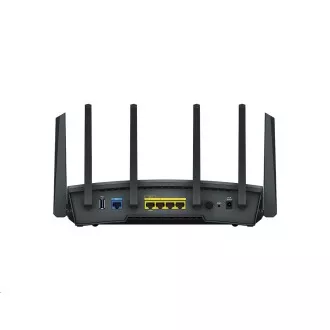 Synology RT6600ax MESH WiFi6-Router (AX6000, 2, 4GHz/5GHz, 3xGbELAN, 1x2, 5GbELAN, 1xGbEWAN, 1xUSB3.2) Synology RT6600ax MESH WiFi6-Router (AX6000, 2, 4GHz/5GHz, 3xGbELAN, 1x2, 5GbELAN, 1xGbEWAN, 1xUSB3.2)
